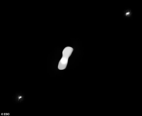 Asteroid Berbentuk Seperti Tulang Anjing Ditemukan oleh Astronom