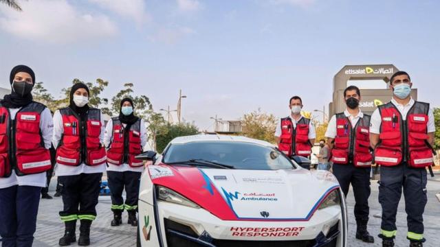 Mobil Ambulans Uni Emirat Arab Bisa Melesat 400 Km per Jam