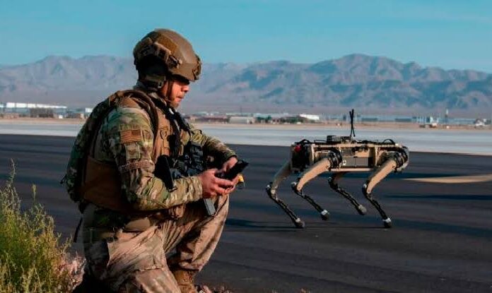 Militer Amerika Gunakan Robot Anjing Untuk Jaga Perbataasan