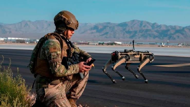 Militer Amerika Gunakan Robot Anjing Untuk Jaga Perbataasan