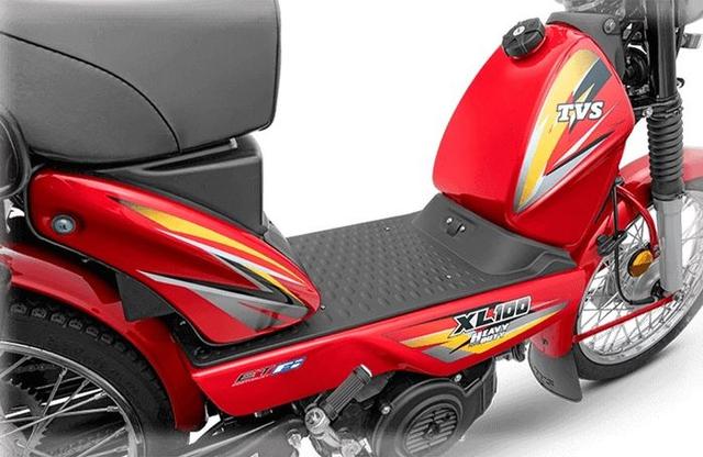 Motor Bebek Matik Baru Desain Unik TVS XL 100 Heavy Duty i-Touchstart