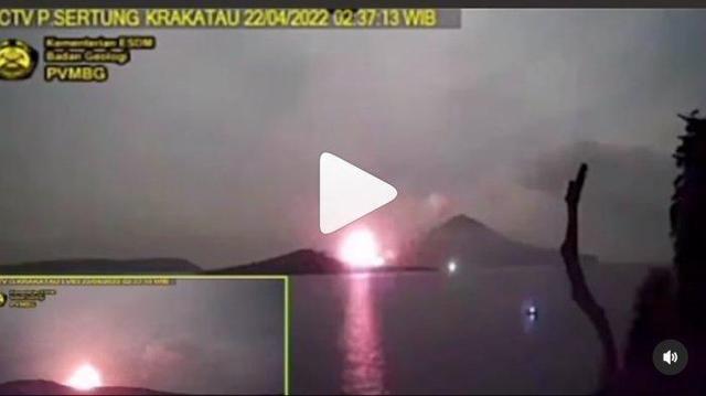 Gunung Anak Krakatau Meletus, Nelayan dan Wisatawan Dilarang Mendekat!