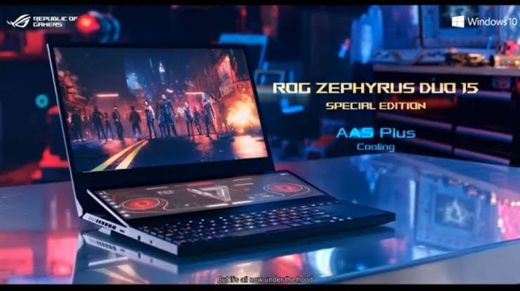 Asus ROG Zephyrus Duo 15 SE Bawa Screen Pad Plus