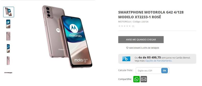 Motorola Moto G42