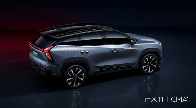 Geely FX11 Segera Mengaspal, SUV Hybrid dengan Tampilan Futuristik