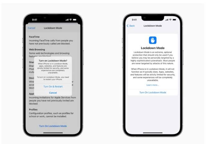 Fitur Baru iOS 16 Beri Tingkat Keamanan 'Mode Lockdown'