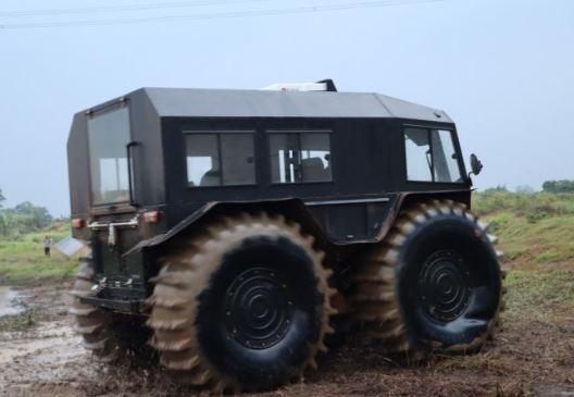 ATV Sherp, Mobil Segala Medan yang Mampu Mengapung di Air