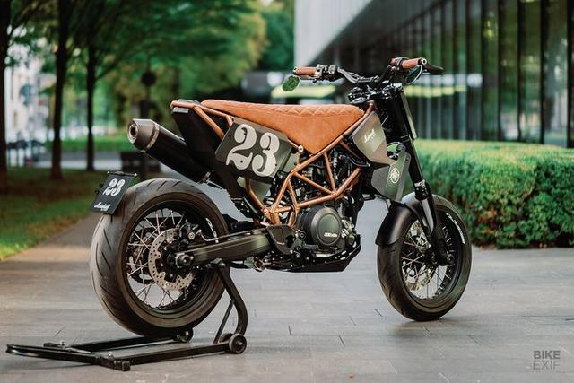 KTM 690 SMC R Supermoto, Tampilan Lebih Estetis