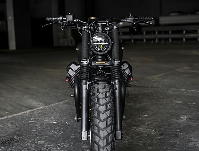 Moto Guzzi California 1100 Scrambler, Bodi Serba Hitam 