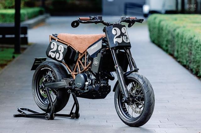 KTM 690 SMC R Supermoto, Tampilan Lebih Estetis