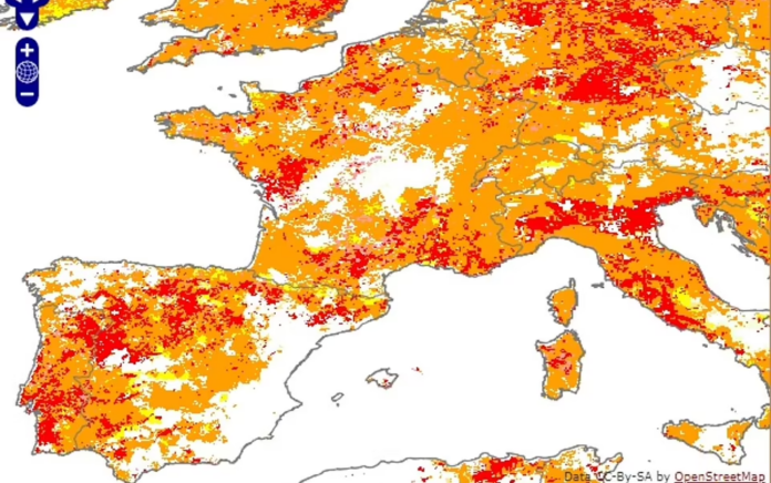 Hampir Setengah Benua Eropa Berada dalam Bahaya Kekeringan Ekstrim di Musim Panas ini