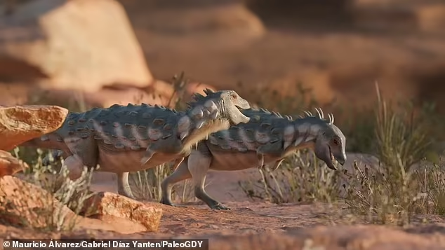 Penemuan Dinosaurus Seukuran Kucing dengan Kulit Berduri yang Keras