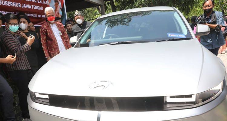 Intip Mobil Listrik yang Jadi Kendaraan Dinas Ganjar Pranowo