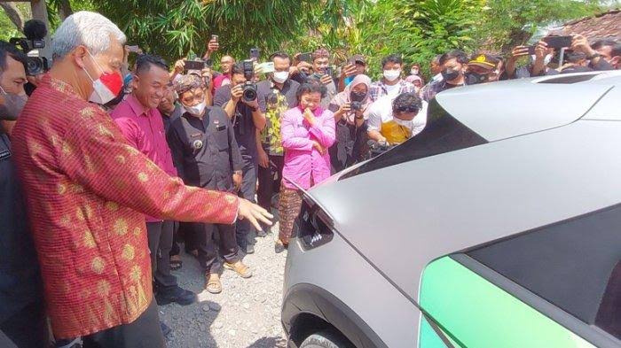 Intip Mobil Listrik yang Jadi Kendaraan Dinas Ganjar Pranowo