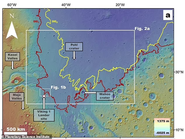 Mega Tsunami Diperkirakan Terjadi di Mars 3.4 Miliar Tahun Lalu Karena Tumbukan Asteroid