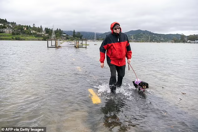 Pantai Barat AS di Prediksi Akan Menghadapi Banjir Pasang Surut di Akhir Pekan ini